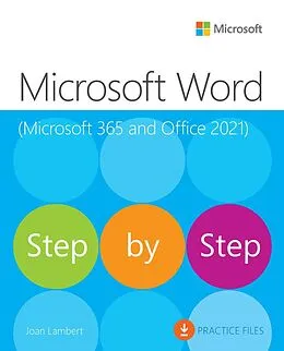 E-Book (epub) Microsoft Word Step by Step (Office 2021 and Microsoft 365) von Joan Lambert