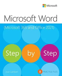 E-Book (pdf) Microsoft Word Step by Step (Office 2021 and Microsoft 365) von Joan Lambert