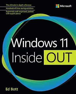 E-Book (pdf) Windows 11 Inside Out von Ed Bott