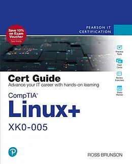 E-Book (epub) CompTIA Linux+ XK0-005 Cert Guide von Ross Brunson