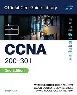 E-Book (epub) CCNA 200-301 Official Cert Guide Library von Wendell Odom, David Hucaby, Jason Gooley