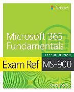 Couverture cartonnée Exam Ref MS-900 Microsoft 365 Fundamentals de Craig Zacker