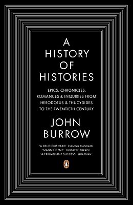 Couverture cartonnée A History of Histories de John Burrow