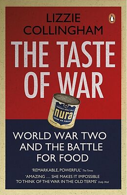 Couverture cartonnée The Taste of War de Collingham Lizzie