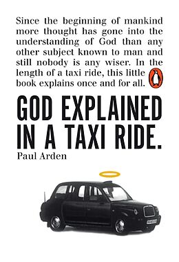 Poche format B God Explained in a Taxi Ride von Paul Arden