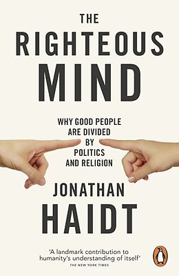Couverture cartonnée The Righteous Mind de Jonathan Haidt