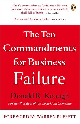 Couverture cartonnée The Ten Commandments for Business Failure de Don Keough