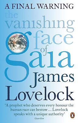 Couverture cartonnée The Vanishing Face of Gaia de James Lovelock