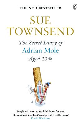 Kartonierter Einband The Secret Diary of Adrian Mole Aged 13 3/4 von Sue Townsend
