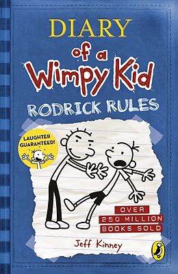 Couverture cartonnée Diary of a Wimpy Kid 02. Rodrick Rules de Jeff Kinney
