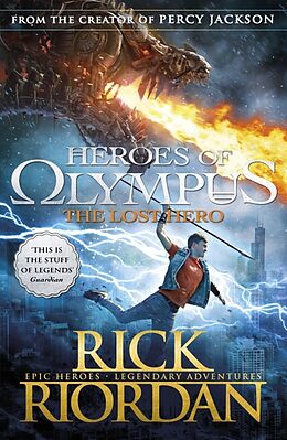 Couverture cartonnée Heroes of Olympus 01. The Lost Hero de Rick Riordan