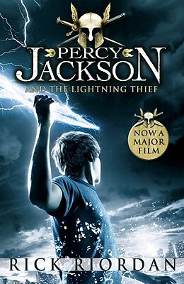 Couverture cartonnée Percy Jackson and the Lightning Thief. Film Tie-In de Rick Riordan