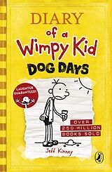 Couverture cartonnée Diary of a Wimpy Kid - Dog Days de Jeff Kinney