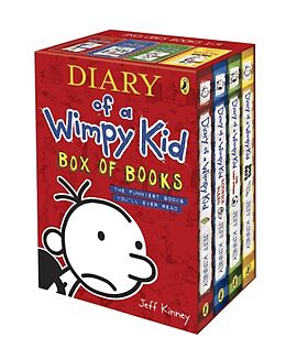  Diary of a Wimpy Kid Box of Books de Jeff Kinney