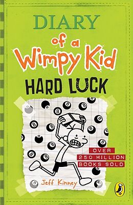 Couverture cartonnée Diary of a Wimpy Kid - Hard Luck de Jeff Kinney