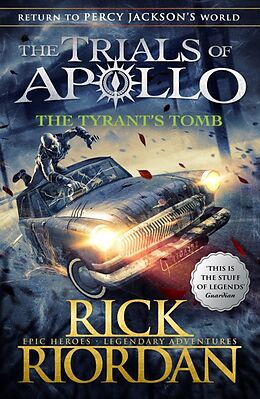 Couverture cartonnée The Trials of Apollo Book - The Tyrant's Tomb de Rick Riordan