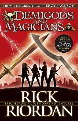 Couverture cartonnée Demigods and Magicians de Rick Riordan