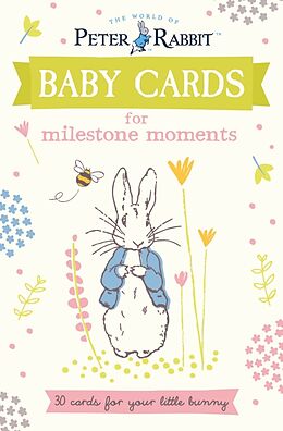 Kartonierter Einband Peter Rabbit Baby Cards: for Milestone Moments von Beatrix Potter