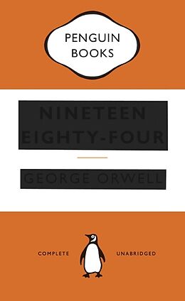 Couverture cartonnée Nineteen Eighty-Four (1984) de George Orwell