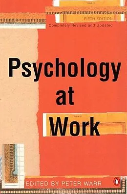 E-Book (epub) Psychology at Work von Peter Warr
