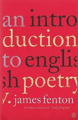 E-Book (epub) Introduction to English Poetry von James Fenton