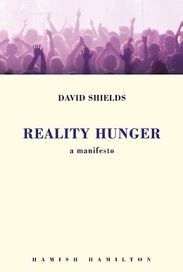 E-Book (epub) Reality Hunger von David Shields
