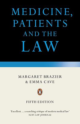 E-Book (epub) Medicine, Patients and the Law von Margaret Brazier