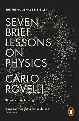 Couverture cartonnée Seven Brief Lessons on Physics de Carlo Rovelli