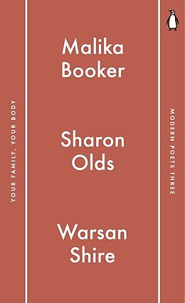Couverture cartonnée Penguin Modern Poets 3 de Malika Booker, Sharon Olds, Warsan Shire