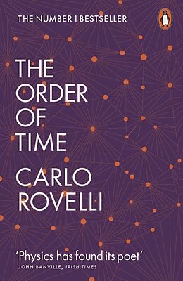 Couverture cartonnée The Order of Time de Carlo Rovelli