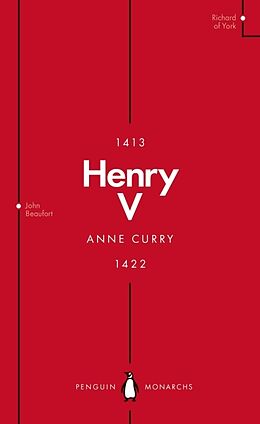 Couverture cartonnée Henry V (Penguin Monarchs) de Anne Curry