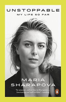 Couverture cartonnée Unstoppable de Maria Sharapova