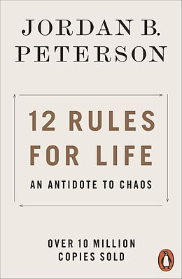 Couverture cartonnée 12 Rules for Life de Jordan B. Peterson