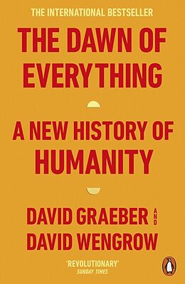 Couverture cartonnée The Dawn of Everything de David Graeber, David Wengrow