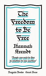 eBook (epub) Freedom to Be Free de Hannah Arendt