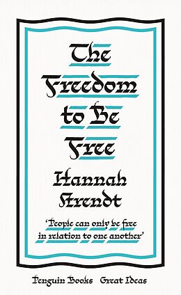 eBook (epub) Freedom to Be Free de Hannah Arendt