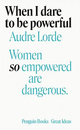 eBook (epub) When I Dare to Be Powerful de Audre Lorde