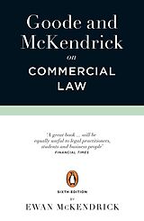 eBook (epub) Goode and McKendrick on Commercial Law de Roy Goode, Ewan McKendrick