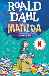 Couverture cartonnée Matilda de Roald Dahl