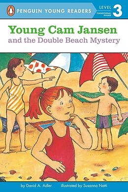Couverture cartonnée Young Cam Jansen and the Double Beach Mystery de David A Adler