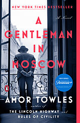 Couverture cartonnée A Gentleman in Moscow de Amor Towles