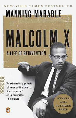 Couverture cartonnée Malcolm X de Manning Marable
