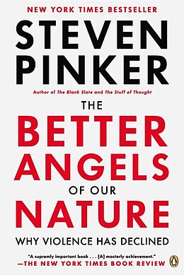 Couverture cartonnée The Better Angels of Our Nature de Steven Pinker