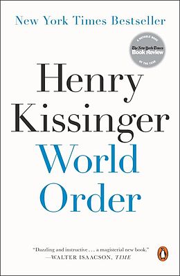 Couverture cartonnée World Order de Henry Kissinger