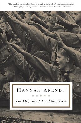 Couverture cartonnée The Origins of Totalitarianism de Hannah Arendt