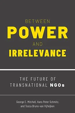 E-Book (epub) Between Power and Irrelevance von George E. Mitchell, Hans Peter Schmitz, Tosca Bruno-Van Vijfeijken