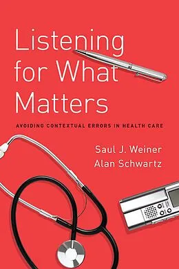 PDF Listening for What Matters von Saul Weiner, Alan Schwartz