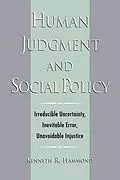 E-Book (epub) Human Judgment and Social Policy von Kenneth R. Hammond