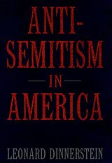 eBook (epub) Antisemitism in America de Leonard Dinnerstein