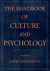 eBook (epub) Handbook of Culture and Psychology de 